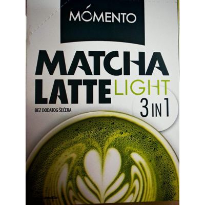 ČAJ MATCHA LATTE LIGHT 17G MOMENTO