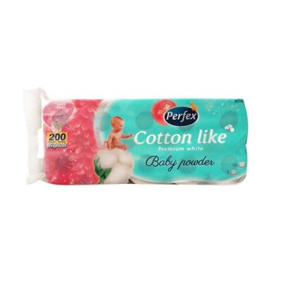 PAPIR PERFEX COTTON LIKE 10/1 3-SL. BABY PUDER