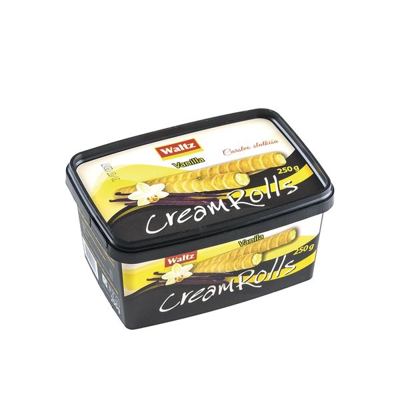 WALTZ CREAM ROLLS VANILA 250G