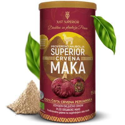 MAKA ORG CRVENA U PRAHU 150G SUPERI