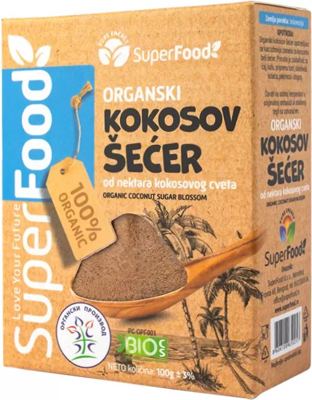 ŠEĆER ORGANSKI KOKOSOV SUPERFOOD 100G