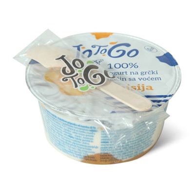 Grcki vocni jogurt kajsija JoToGo 150g