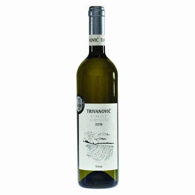 VINO BELO PINOT GRIGIO TRIVANOVIĆ 0,75L