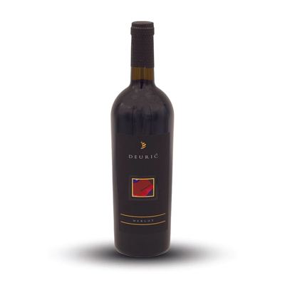 VINO CRVENO MERLOT 0.75L DEURIĆ