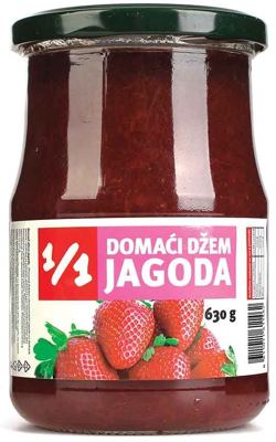 DŽEM DOMAĆI 1/1 JAGODA 630G
