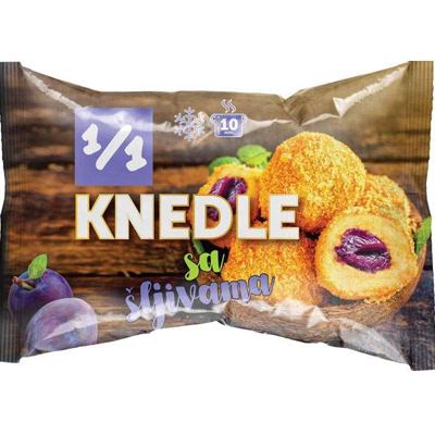 SMRZNUTO TESTO 1/1 KNEDLE 400G ŠLJIVA