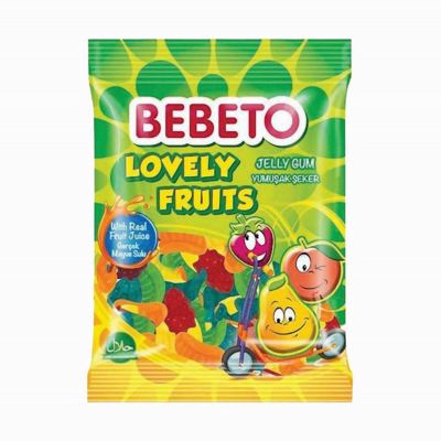 BEBETO LOVELY FRUITS 80g
