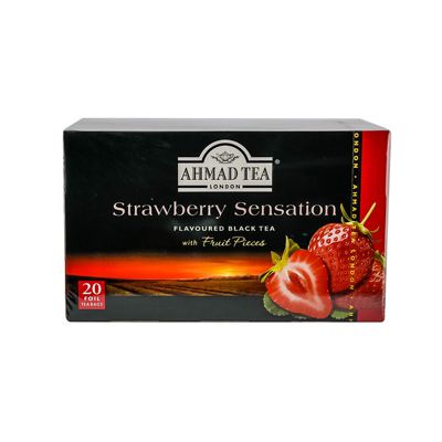 ČAJ CRNI STRAWBERRY SENSATION 40GR AHMAD TEA