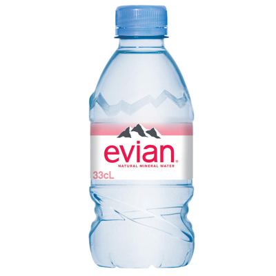 VODA EVIAN 0,33L PET