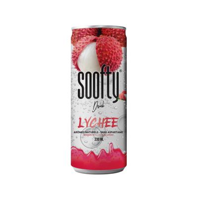VODA SOOFTY LYCHEE 0,33 L LIMENKA
