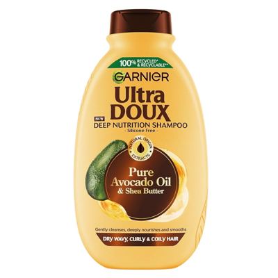 ŠAMPON ZA SUVU TALASASTU I KOVRDŽAVU KOSU AVOCADO BOTANIC THERAPY 250ML GARNIER