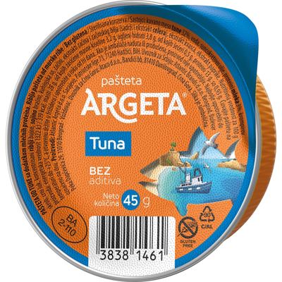 ARGETA PAŠTETA TUNA 45GR.