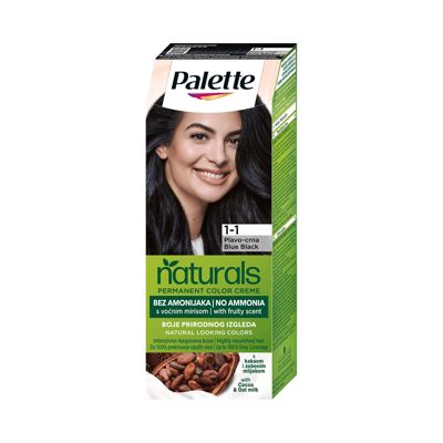 Palette Naturals 1-1 plavo crna