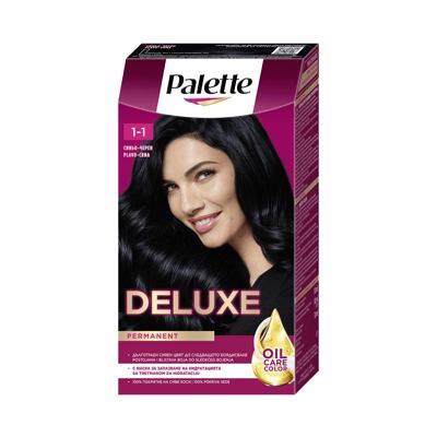 BOJA ZA KOSU PALETTE DEL. 909 PLAVO-CRNA 115ml AWT