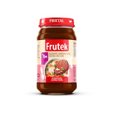 FRUTEK 190g POVRCE,GOVEDINA,PIRINAC