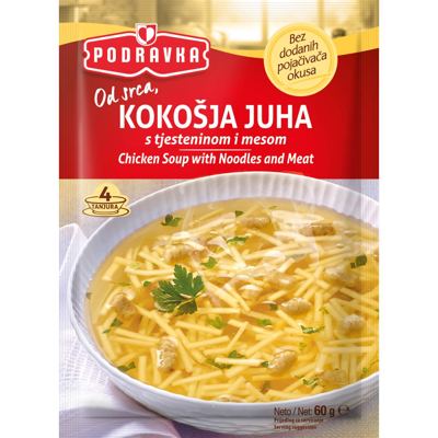 SUPA KOKOŠIJA TESTEN I MESO60G PODR