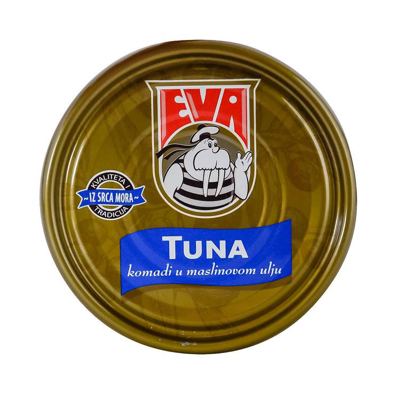 EVA TUNA KOMAD U BILJ.ULJU 160GR PODRAVKA