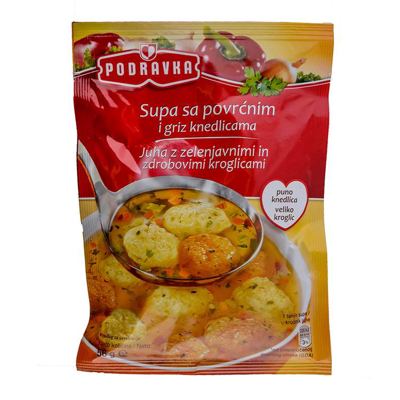 SUPA SA POVRTNIM I GRIZ KNEDLAMA 52 GR PODRAVKA