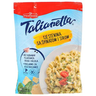 SOS TESTENINA SPANAĆ I SIR 155 GR PODRAVKA