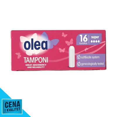 TAMPON SUPER 16/1 OLEA