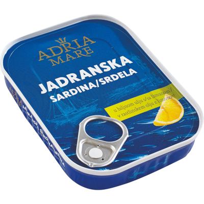 JADRANSKA SARDINA 105g