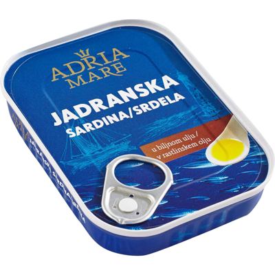 SARDINA ADRIA MARE U ULJU 105G