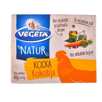 VEGETA NATUR KOKŠIJA KOCKA 60G
