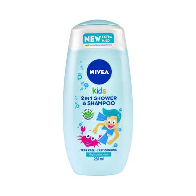 GEL ZA TUŠIRANJE NIVEA 3 U1 KIDS ZA DEČAKE 250ML BEIERSDORF