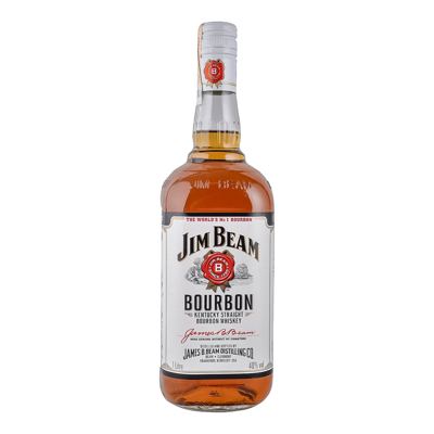 BURBON JIM BEAM WHITE 1L