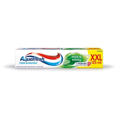 AQUAFRESH 125ML MILD MINTY
