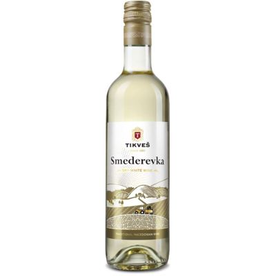 VINO BELO SMEDEREVKA 0.5L TIKVEŠ