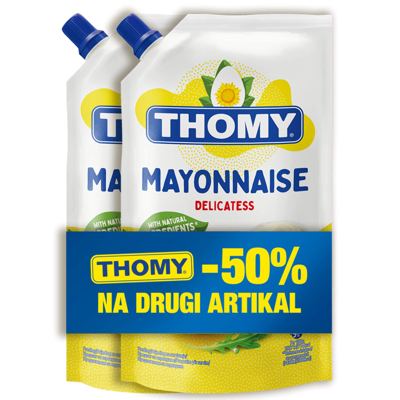 MAJONEZ DELIKATES THOMY 2X280ML