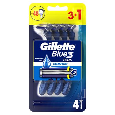 BRIJAČ GILLETTE BLUE 3 REGULAR 3S + 1S GRATIS