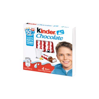 KINDER COKOLADA T 4 50GR