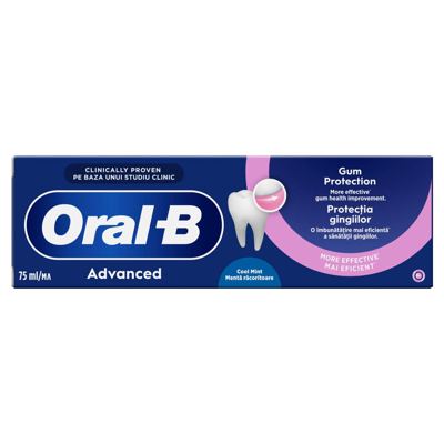 ZP ORAL-B ADVANCED GUM PROTECT 75ML