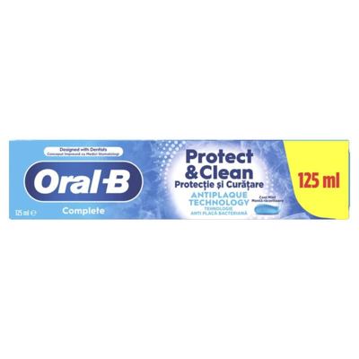 ORAL B PASTA COMPLET.PROTECT&CLEAN 125ML