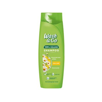 WASH&GO KAMILICA 360ML BEŽIVOTNA KOSA