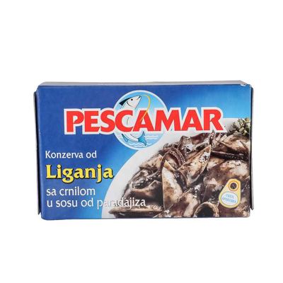 LIGNJE U CRNOM SOSU 100GR. PESCAMAR