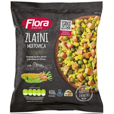 SMRZNUTO POVRĆE ZLATNI MIX FLORA 400G