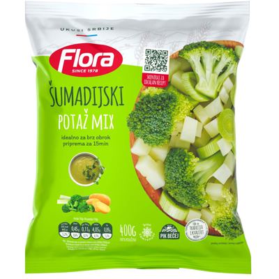 SMRZNUTO POVRĆE POTAŽ MIX ŠUMADIJSKI FLORA 400G