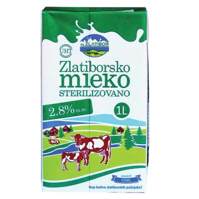 MLEKO UHT ZLATIBORSKO 2,8%mm 1L