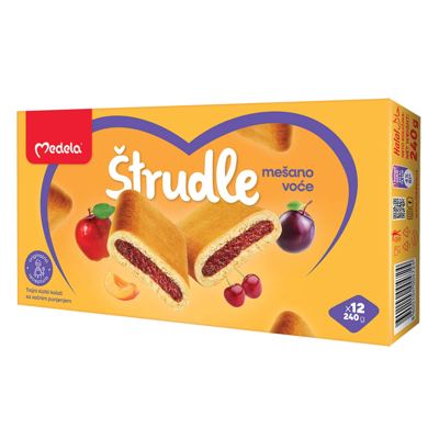 ŠTRUDLE S MIX VOĆEM 240g