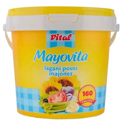 Majonez MAYOVITA light kantica 0900 Vital