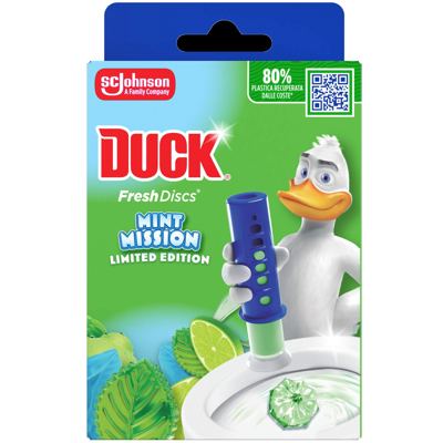 WC OSVEŽIVAČ FRESH DISC MINT MISSION DUCK 36ML