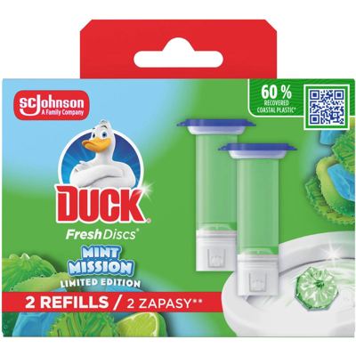 SRED.ZA ČIŠČENJE DUCK FRESH DISC MINT MISSION DUPLA DOPUNA 36ML JW