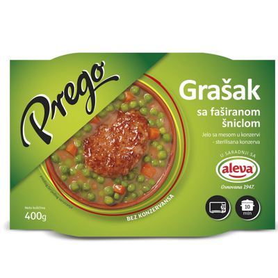 NEO GRAŠAK SA FAŠIR ŠNICLOM 400G