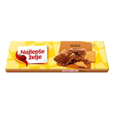 Najlepse zelje cokolada keks 250g