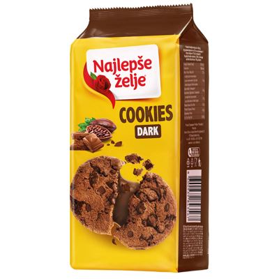 NAJ.ZELJE DARK COOKIES COKOLADA 145GR STARK