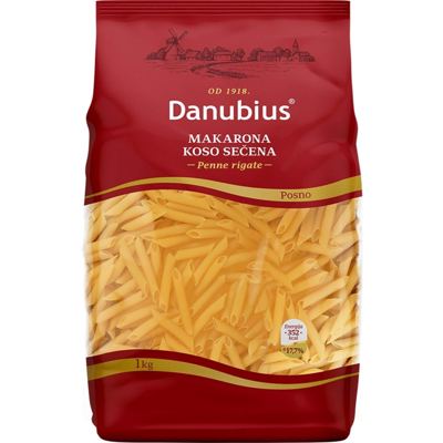 TESTENINA MAKARONE KOSE SEČENE DANUBIUS 1KG