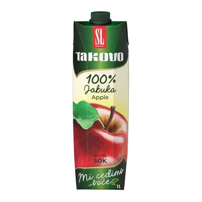 SOK JABUKA BISTRI 100% 1L SL TAKOVO